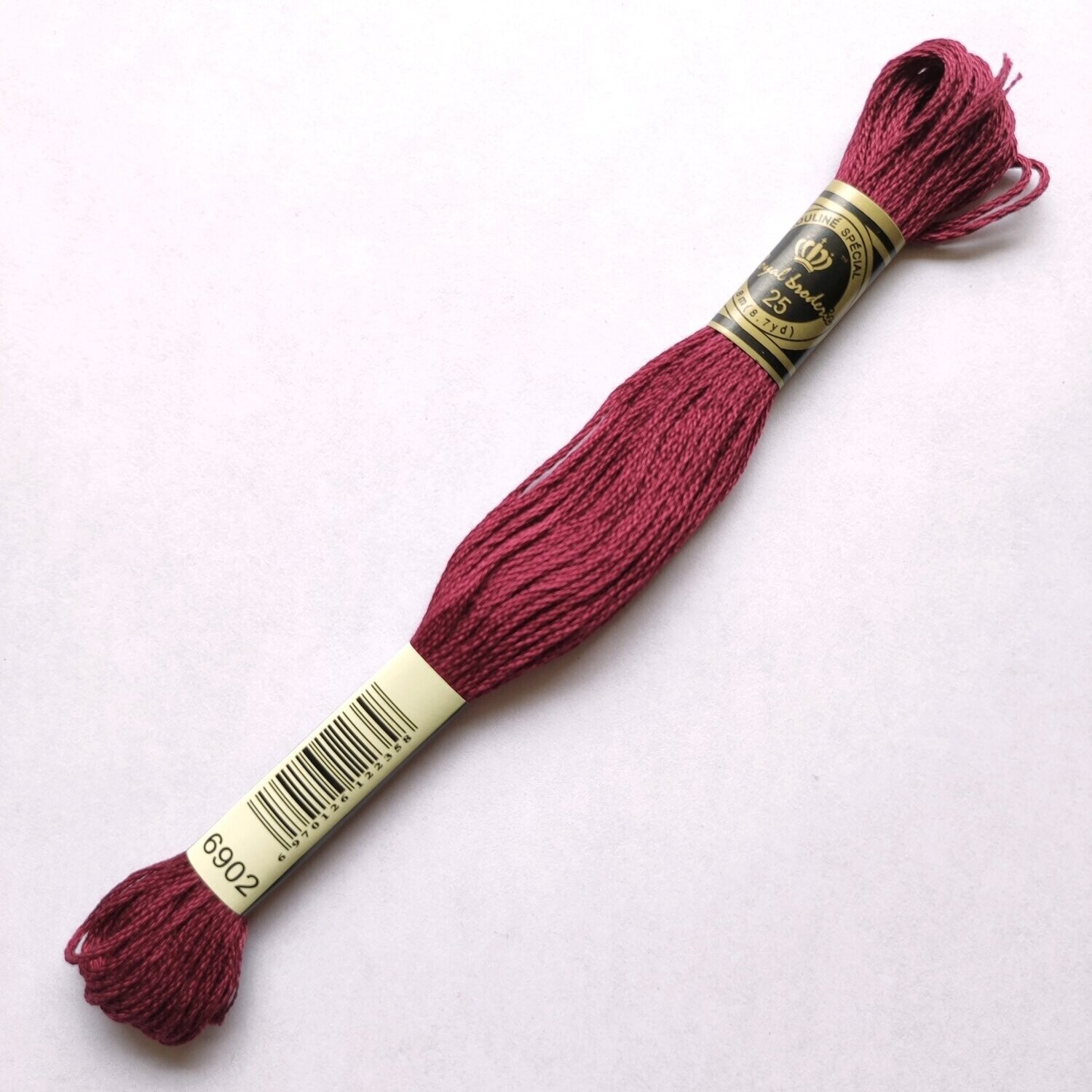 Fil coton mouliné spécial - 8 m - Coloris DMC 902