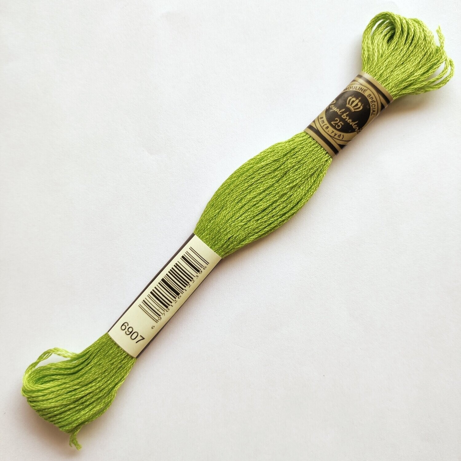 Fil coton mouliné spécial - 8 m - Coloris DMC 907