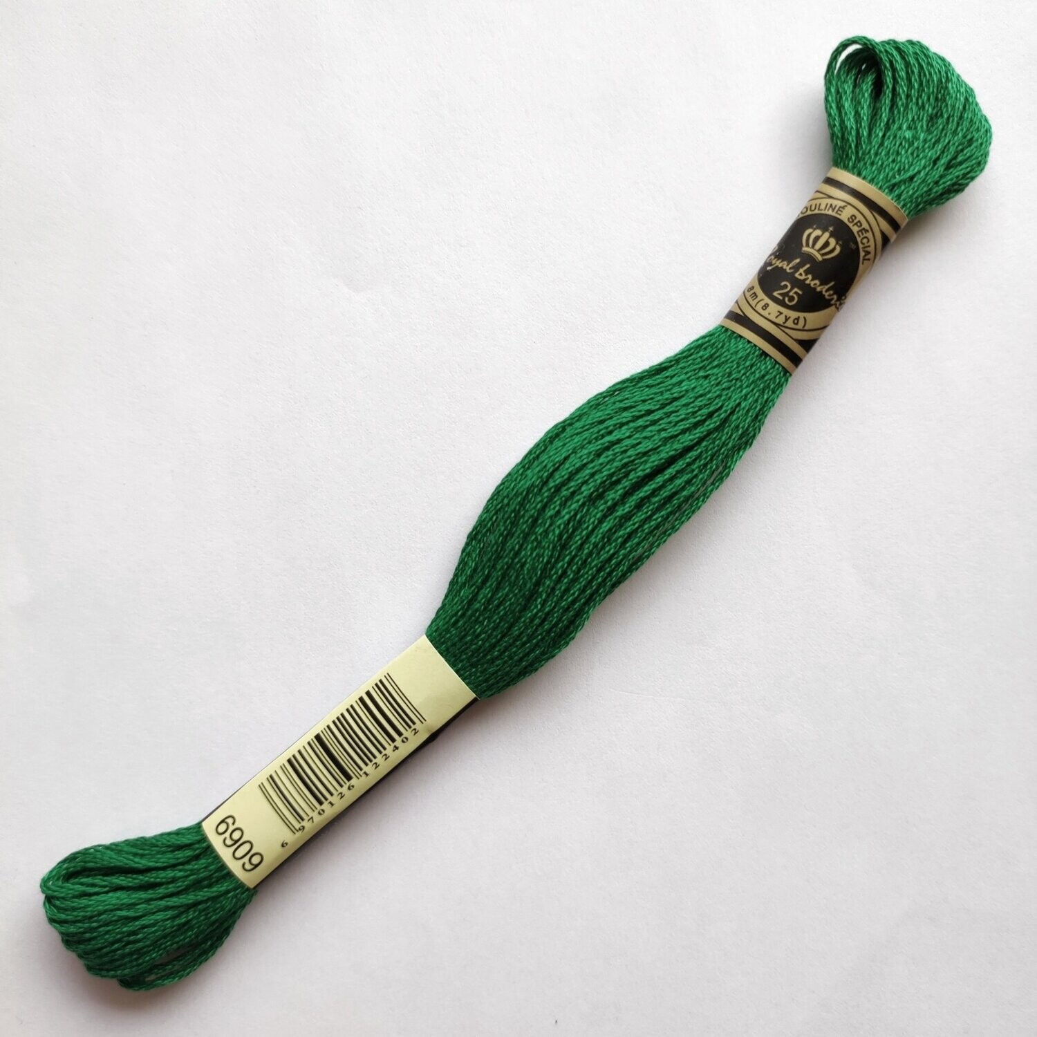 Fil coton mouliné spécial - 8 m - Coloris DMC 909
