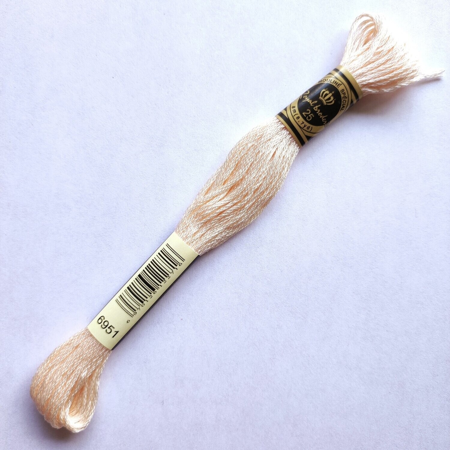 Fil coton mouliné spécial - 8 m - Coloris DMC 951