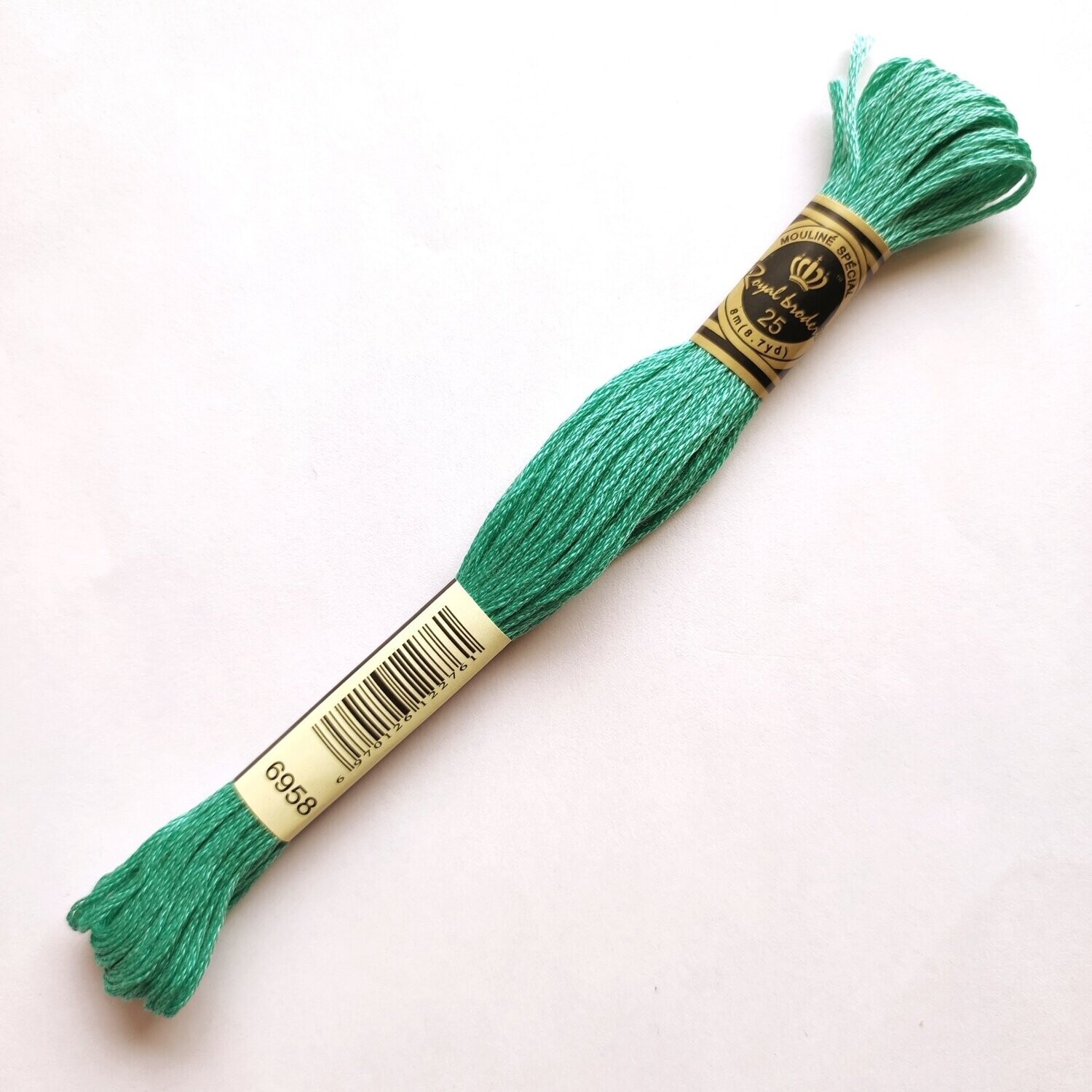 Fil coton mouliné spécial - 8 m - Coloris DMC 958