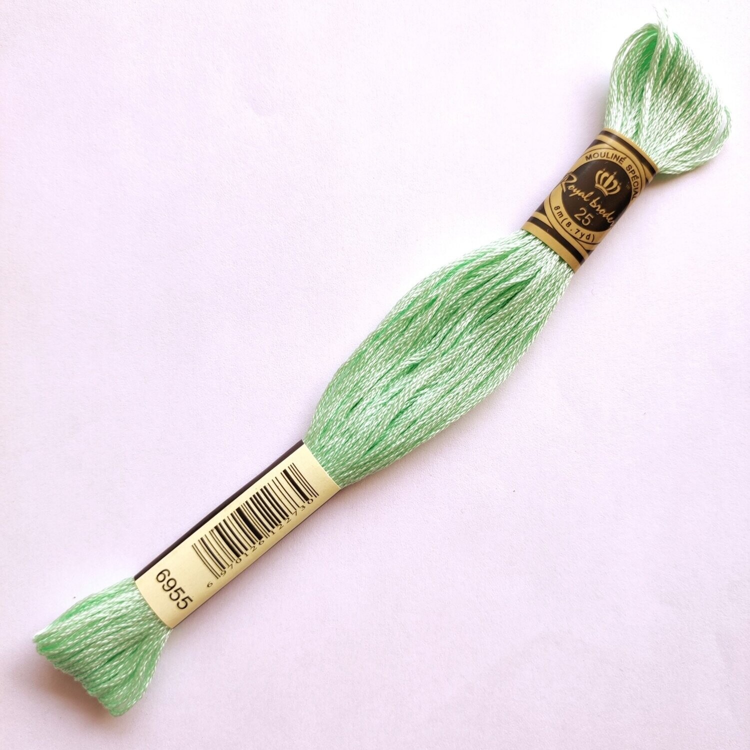 Fil coton mouliné spécial - 8 m - Coloris DMC 955