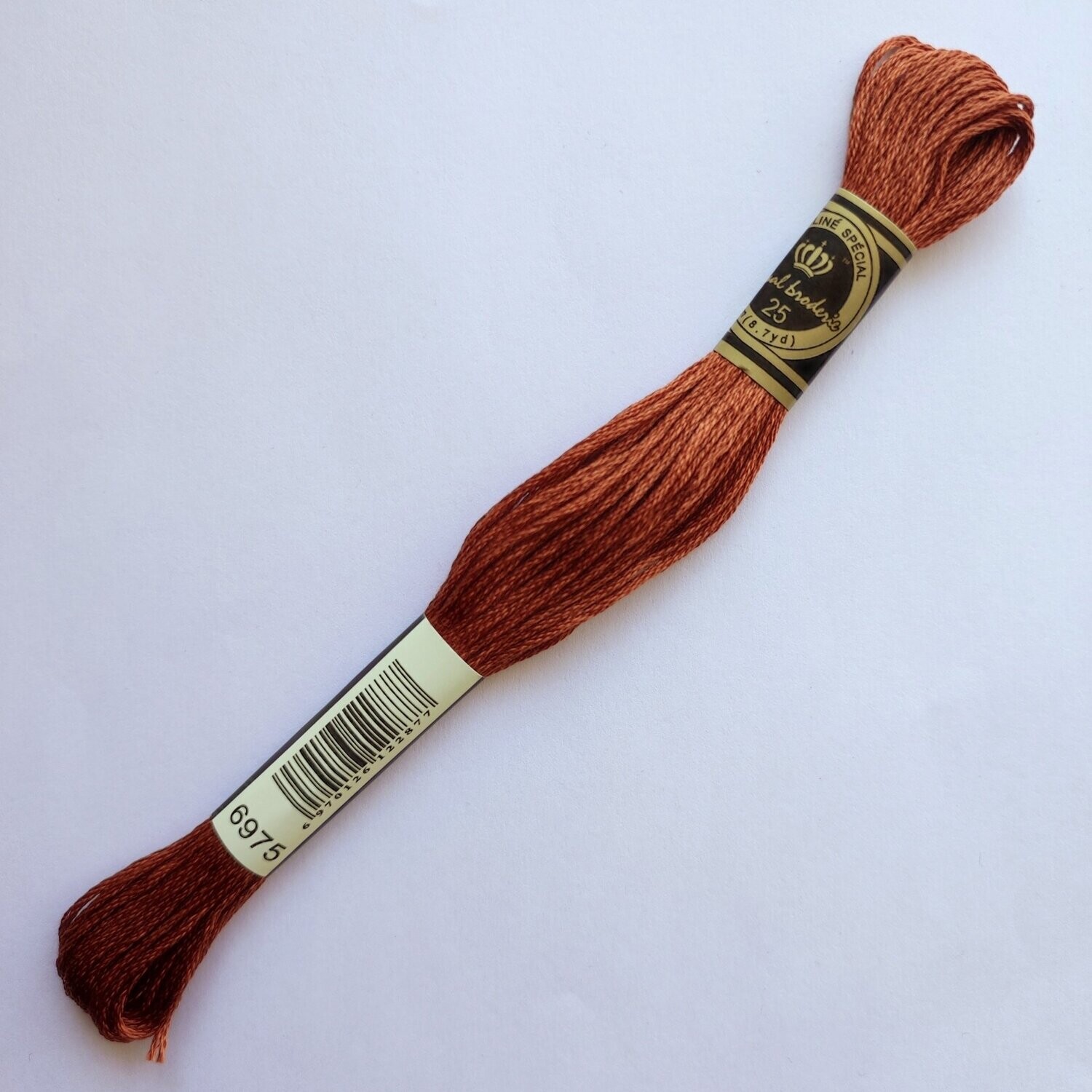 Fil coton mouliné spécial - 8 m - Coloris DMC 975
