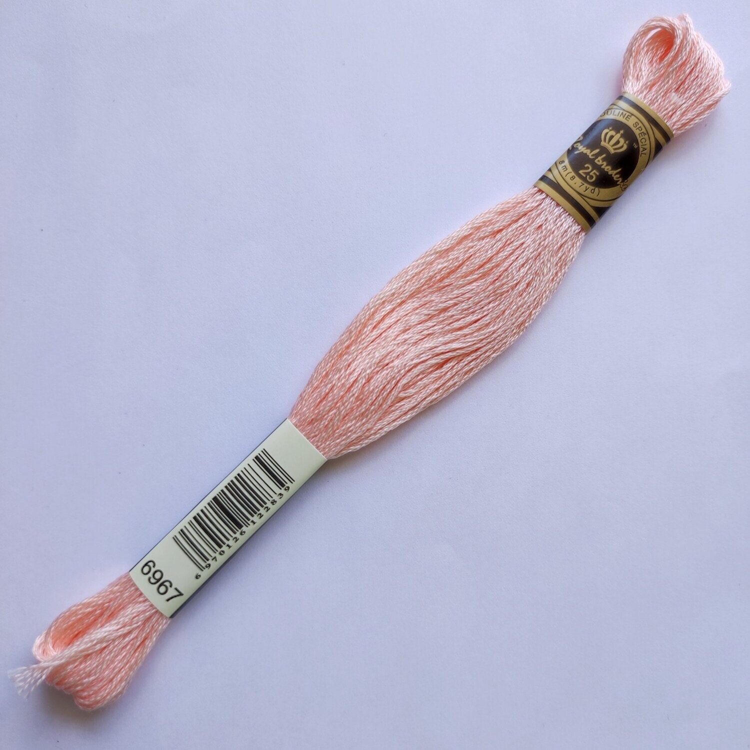 Fil coton mouliné spécial - 8 m - Coloris DMC 967