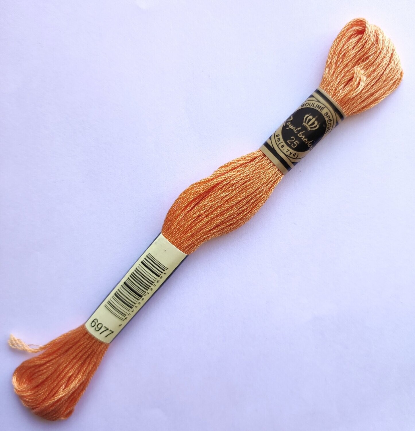 Fil coton mouliné spécial - 8 m - Coloris DMC 977
