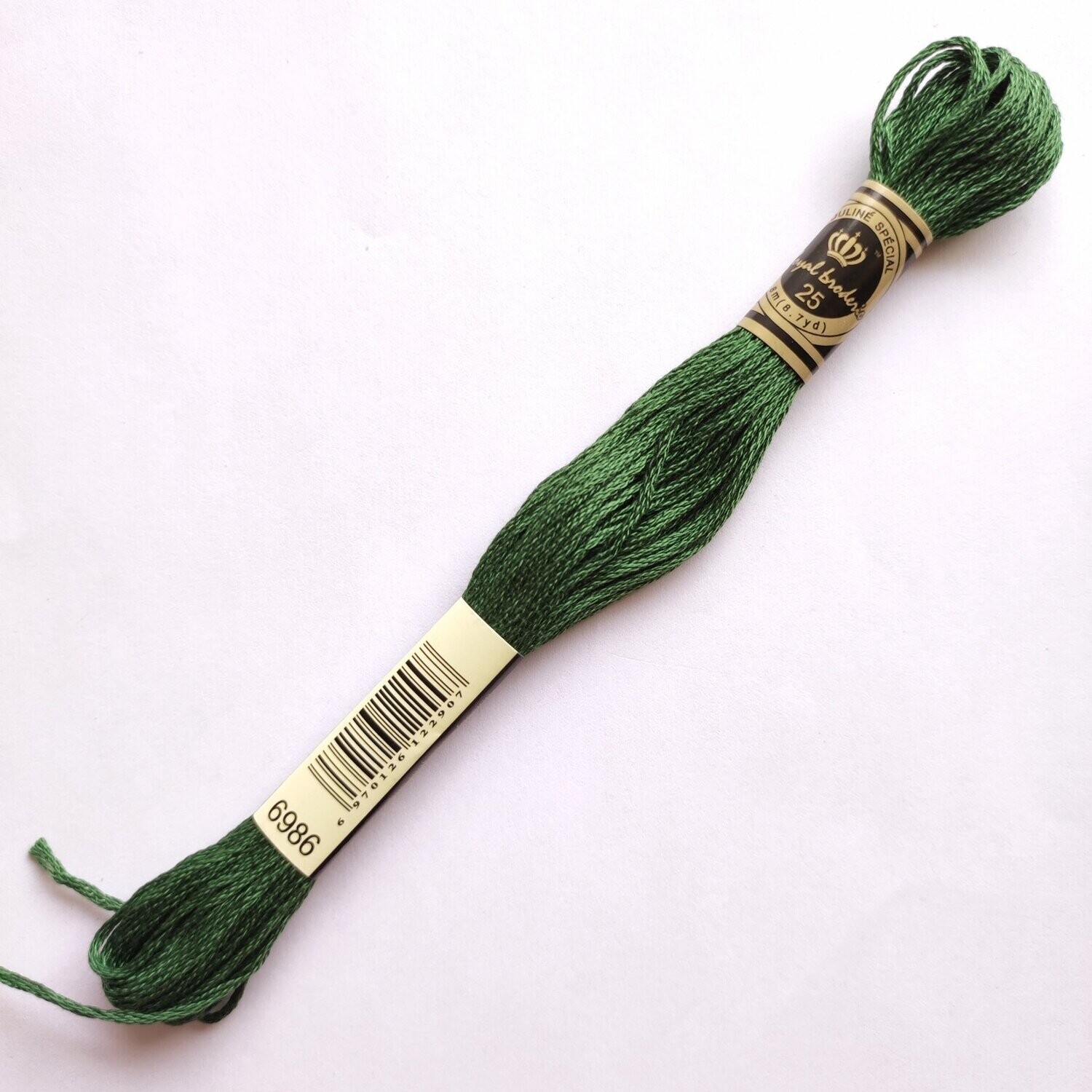 Fil coton mouliné spécial - 8 m - Coloris DMC 986