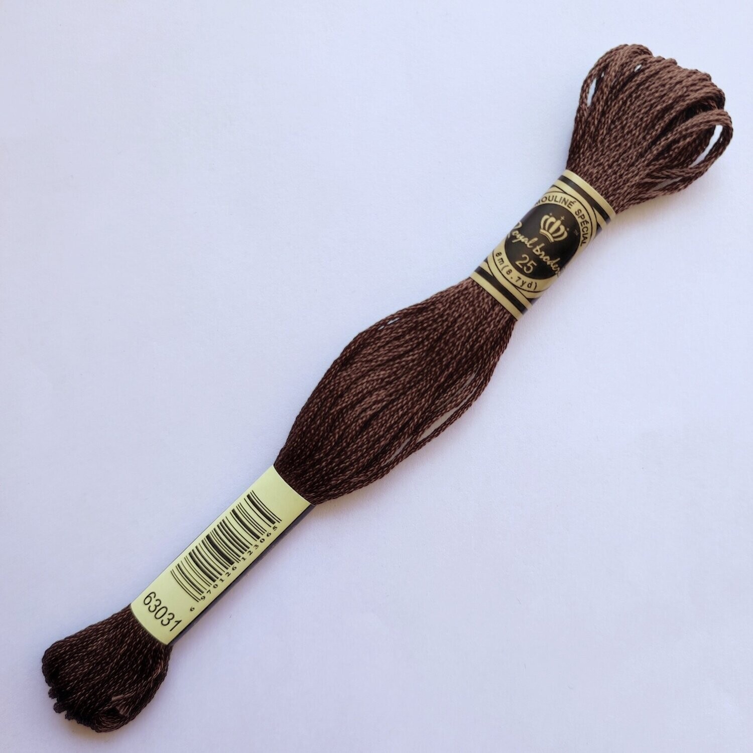 Fil coton mouliné spécial - 8 m -  Coloris DMC 3031