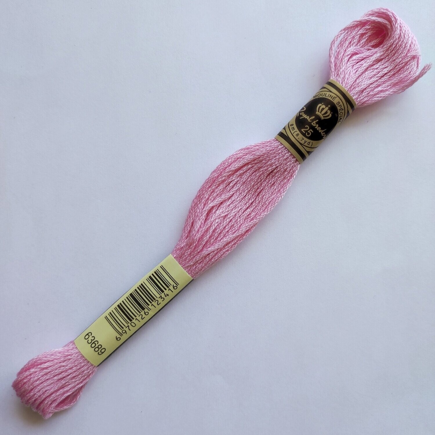 Fil coton mouliné spécial - 8 m -  Coloris DMC 3689