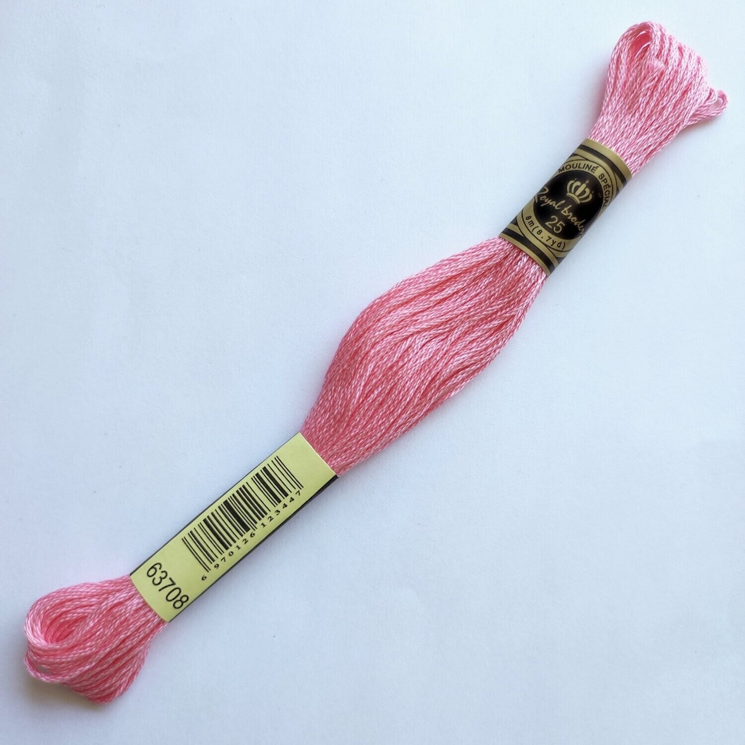 Fil coton mouliné spécial - 8 m -  Coloris DMC  3708