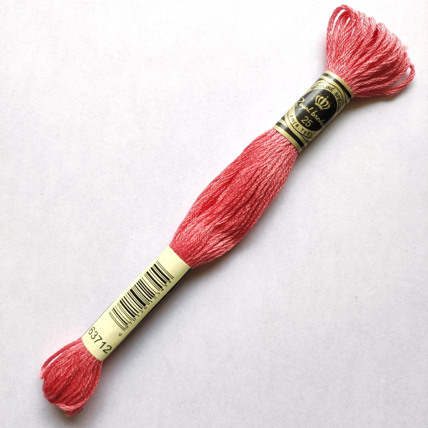 Fil coton mouliné spécial - 8 m -  Coloris DMC 3712