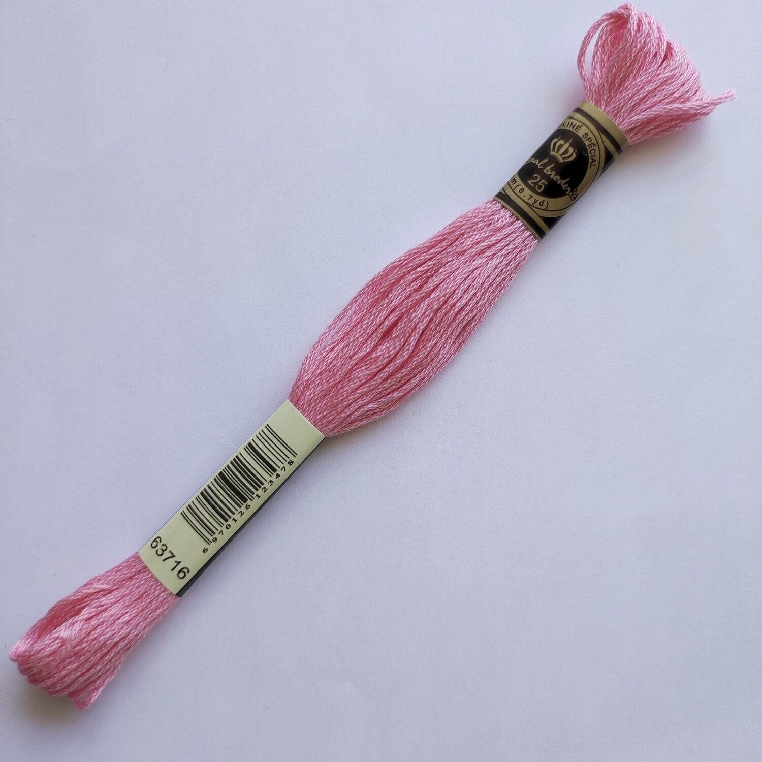 Fil coton mouliné spécial - 8 m -  Coloris DMC 3716