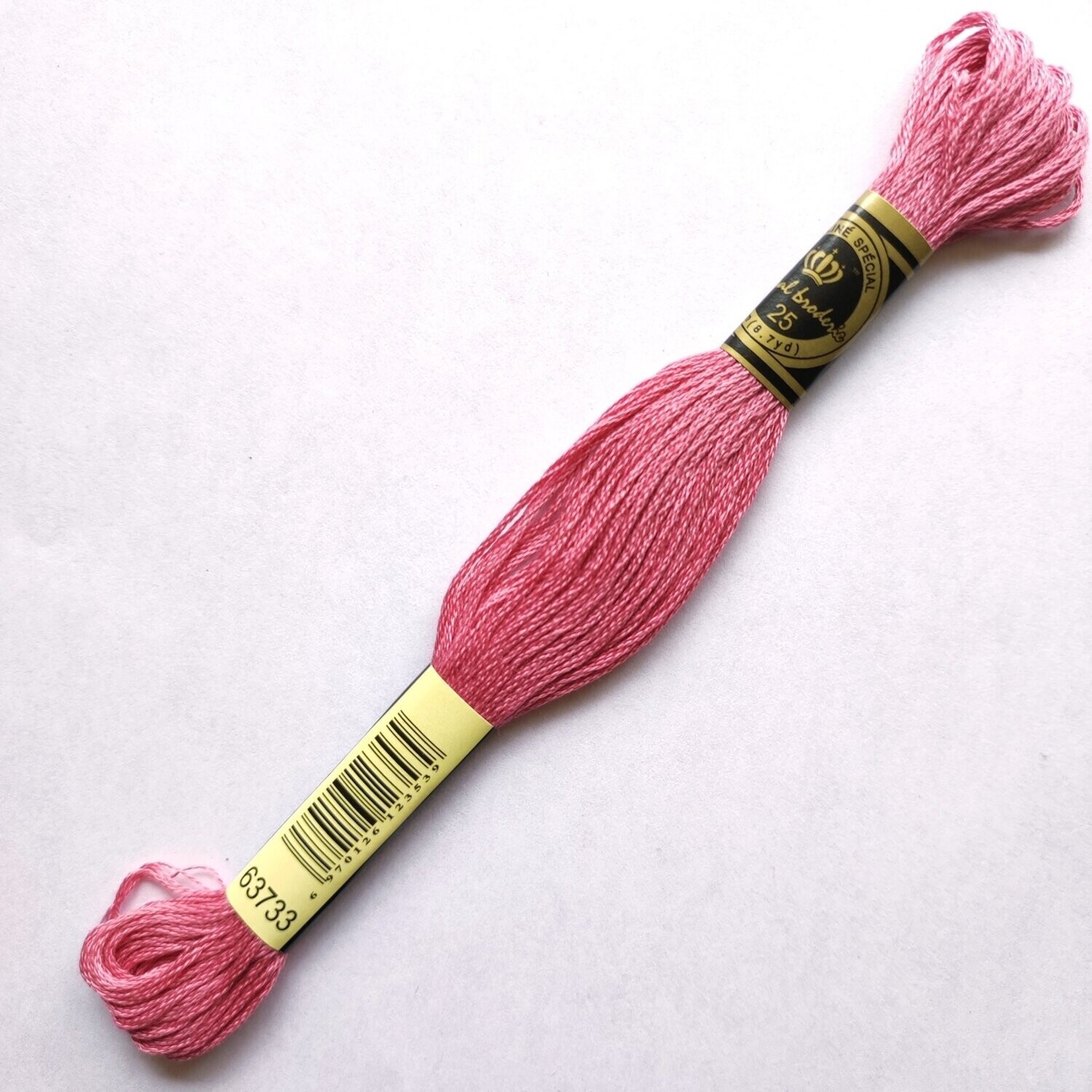 Fil coton mouliné spécial - 8 m -  Coloris DMC  3733