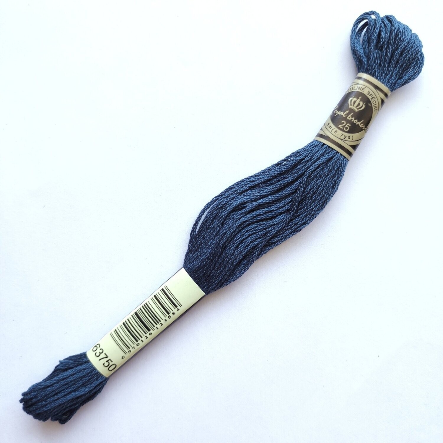 Fil coton mouliné spécial - 8 m -  Coloris DMC 3750