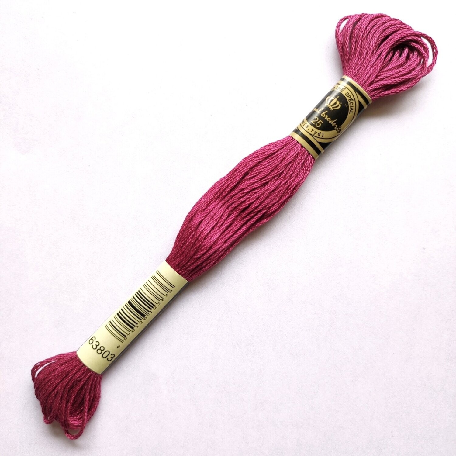 Fil coton mouliné spécial - 8 m -  Coloris DMC  3803