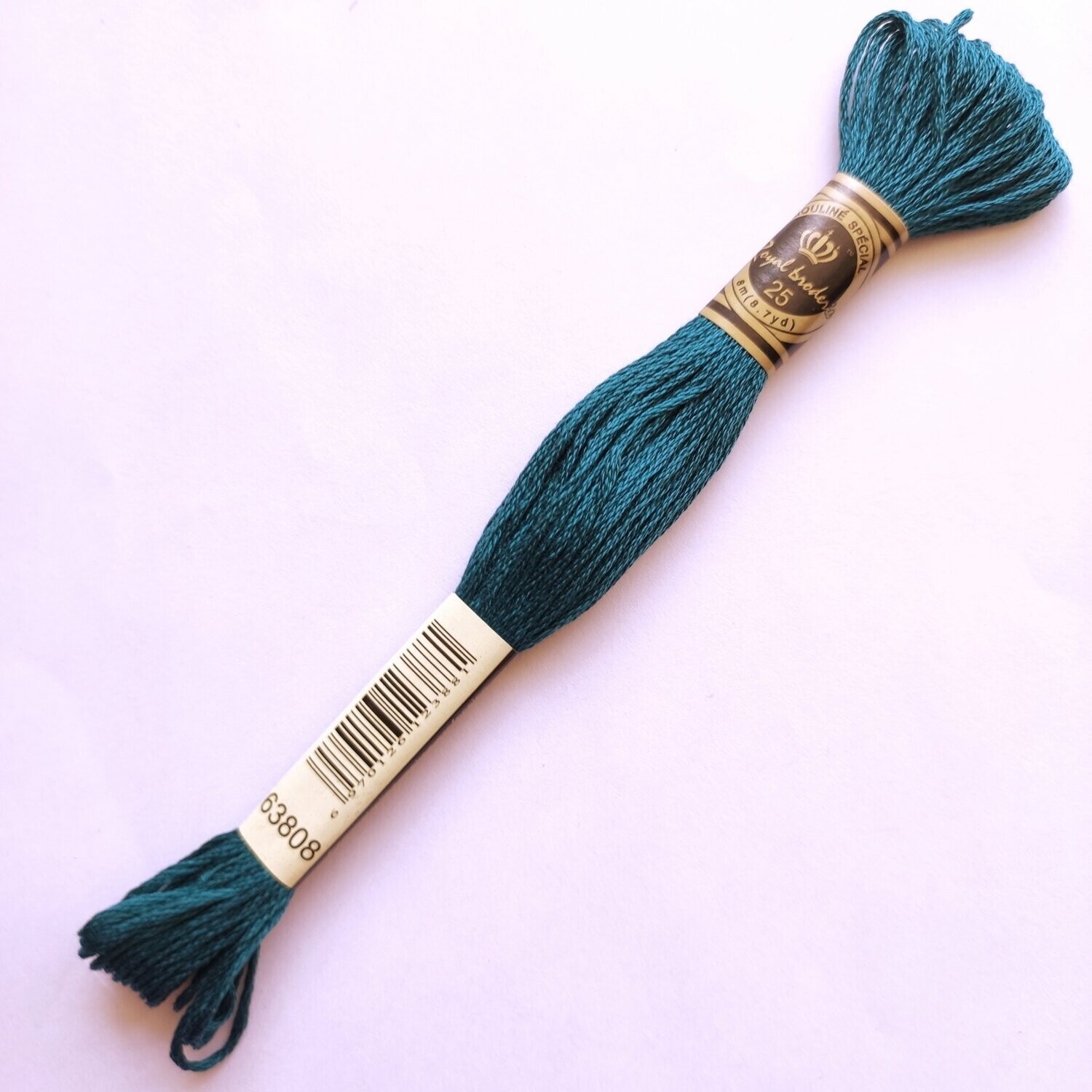 Fil coton mouliné spécial - 8 m -  Coloris DMC 3808