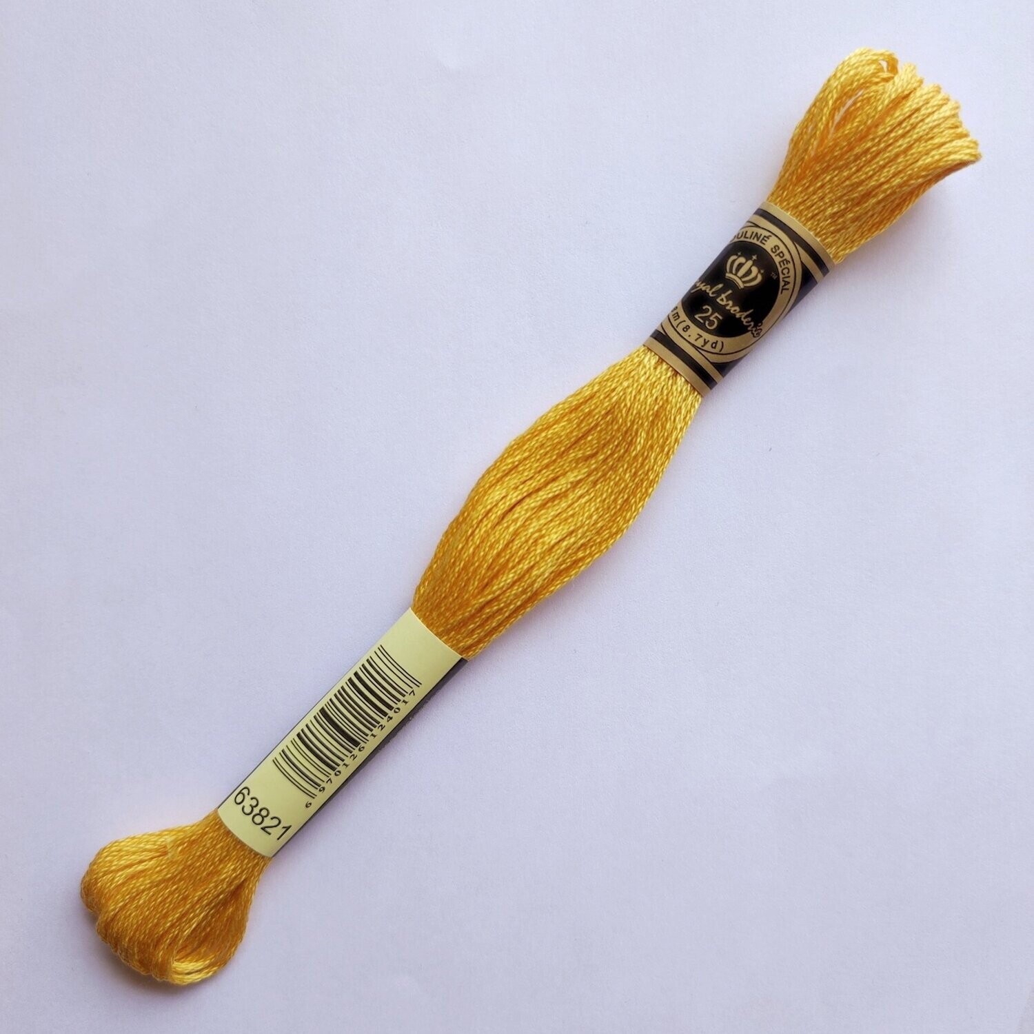 Fil coton mouliné spécial - 8 m -  Coloris DMC 3821