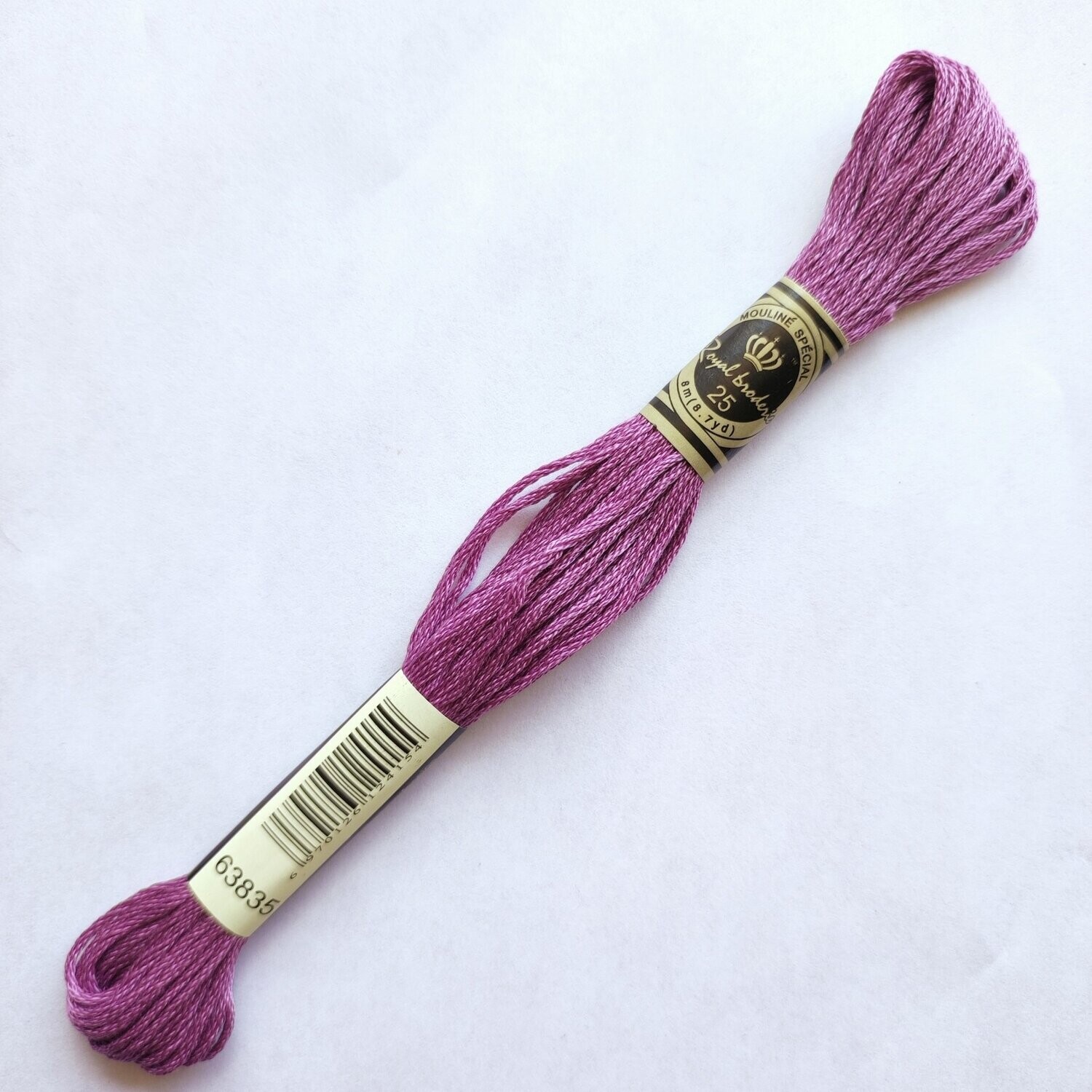 Fil coton mouliné spécial - 8 m -  Coloris DMC 3835