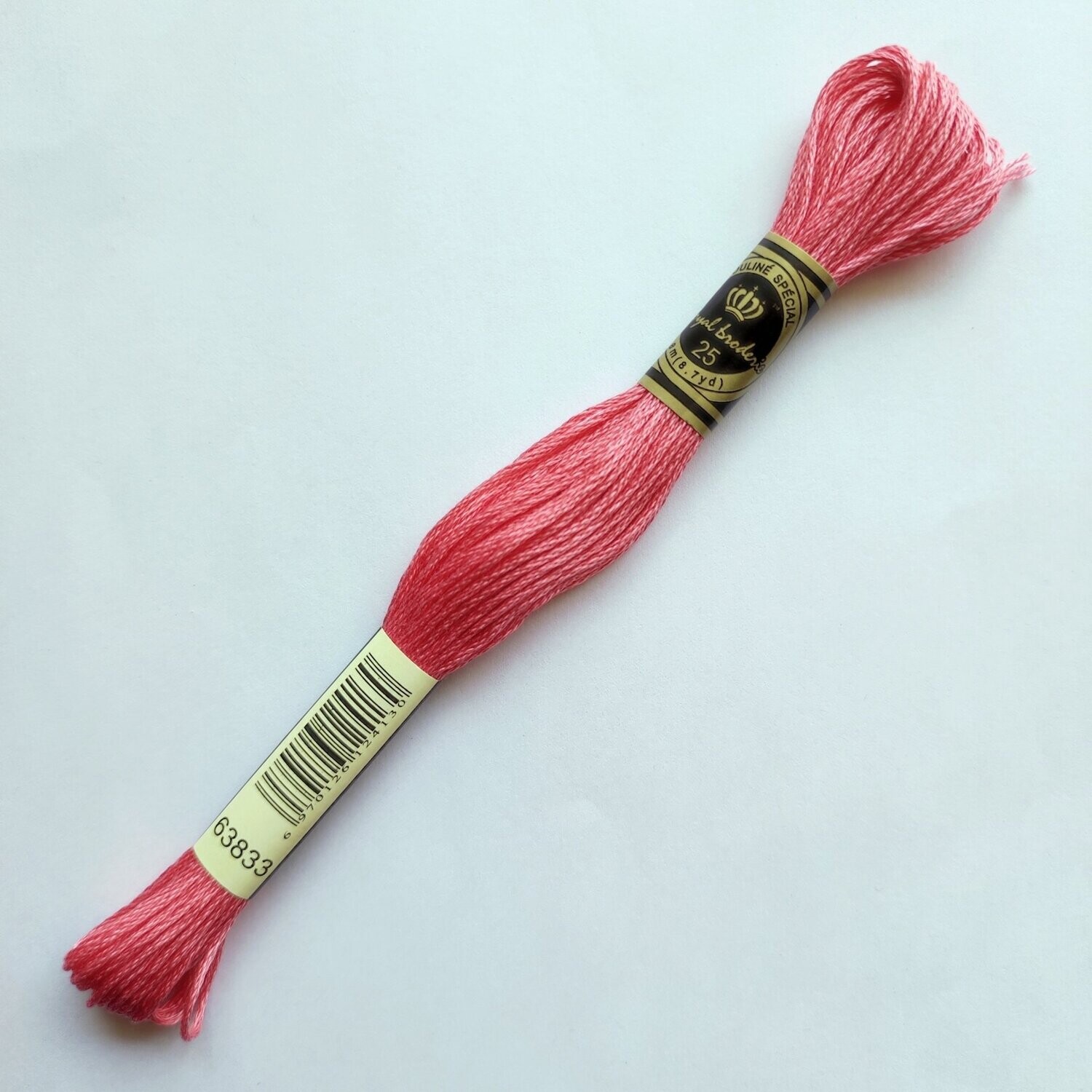 Fil coton mouliné spécial - 8 m -  Coloris DMC 3833