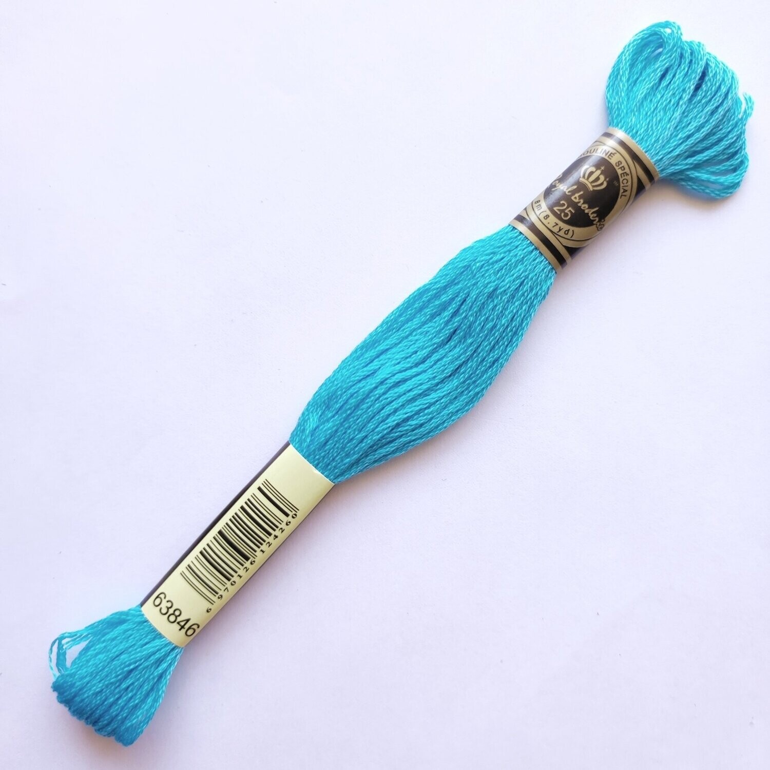 Fil coton mouliné spécial - 8 m - Coloris DMC 3846