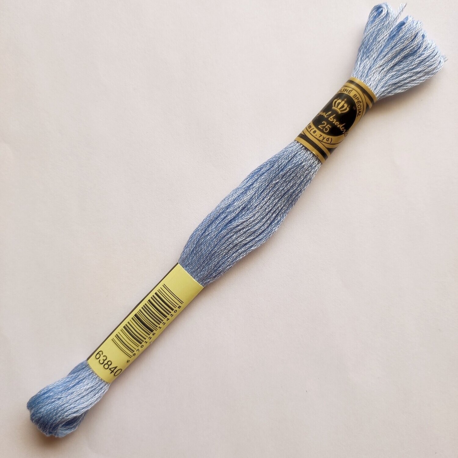 Fil coton mouliné spécial - 8 m -  Coloris DMC 3840