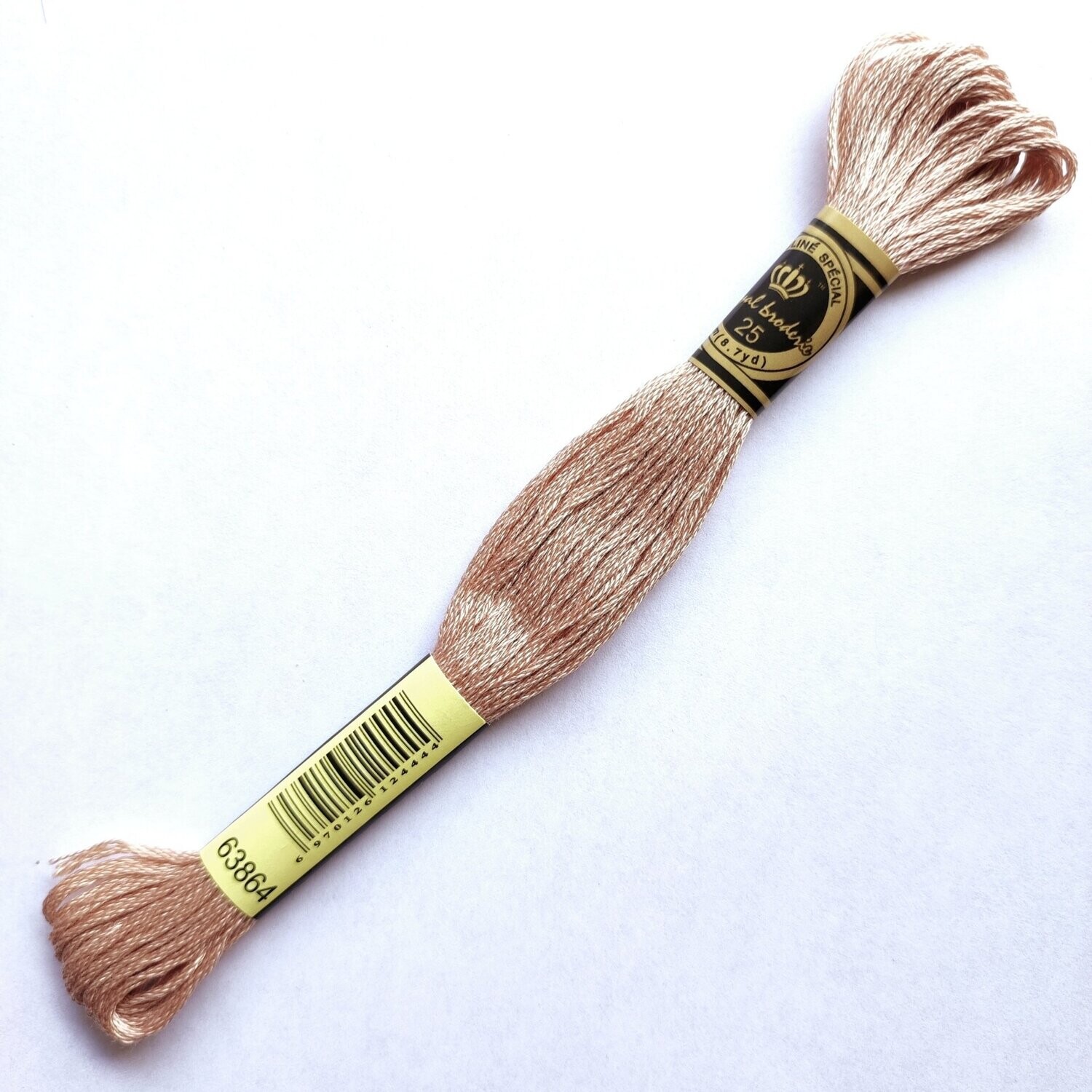 Fil coton mouliné spécial - 8 m - Coloris DMC 3864