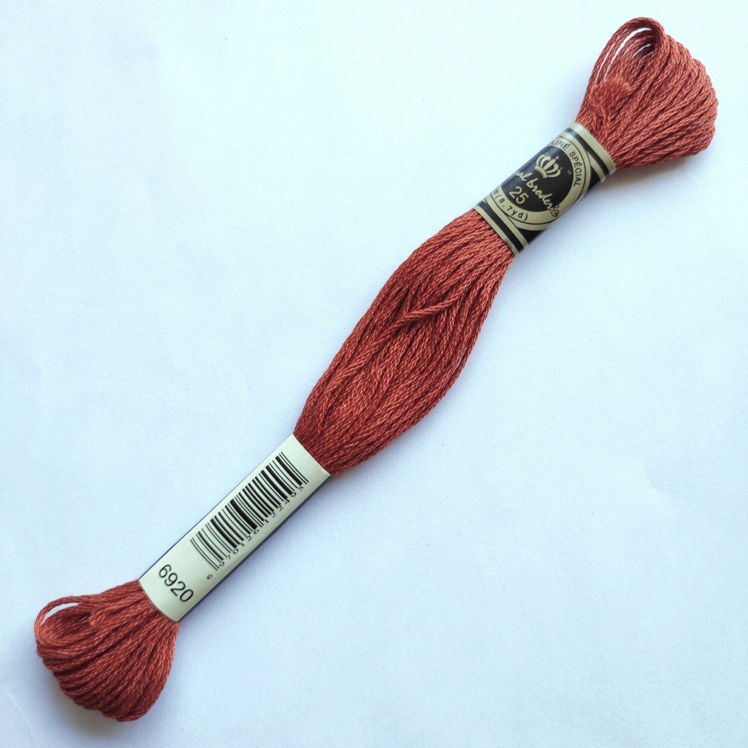 Fil coton mouliné spécial - 8 m - Coloris DMC 920