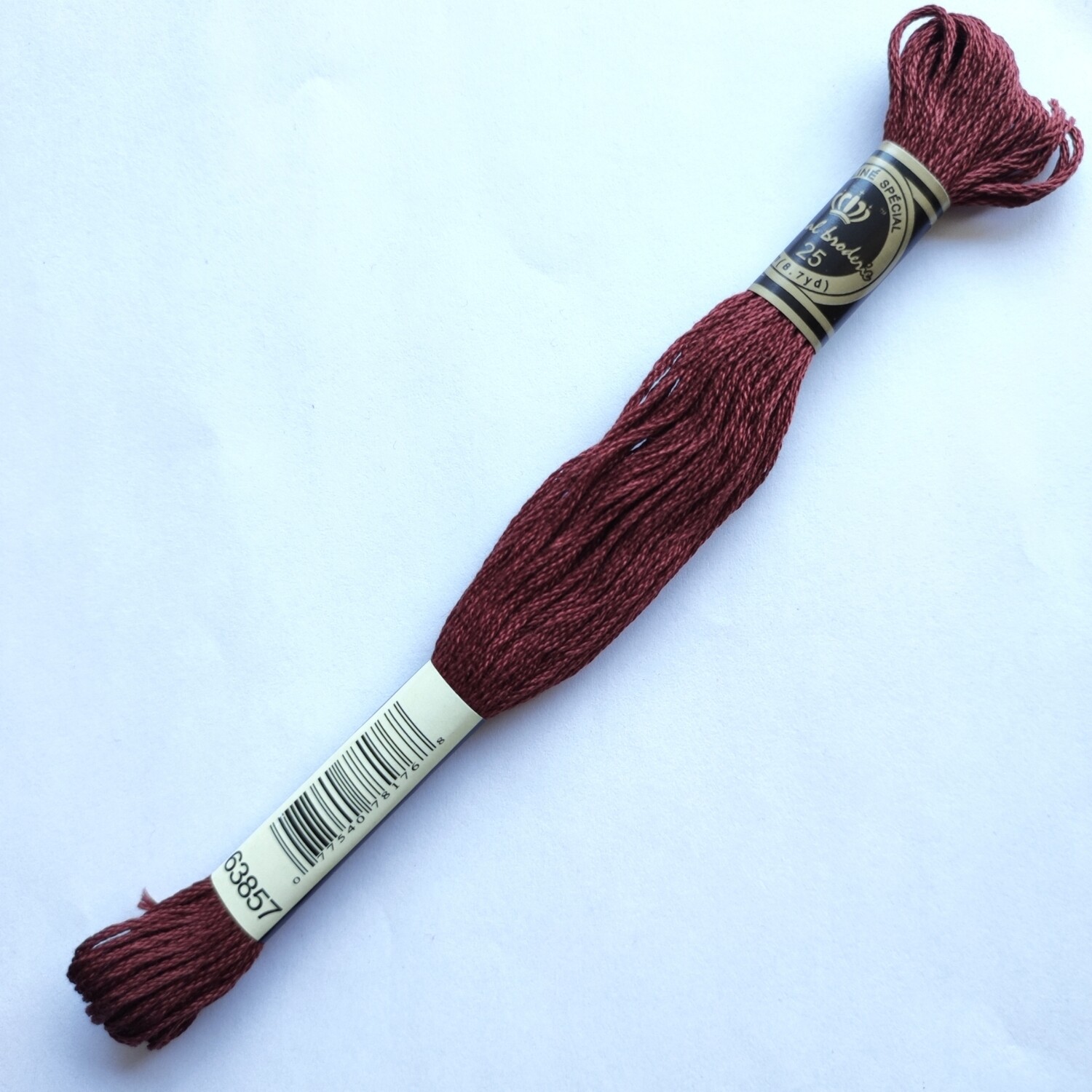Fil coton mouliné spécial - 8 m - Coloris DMC 3857