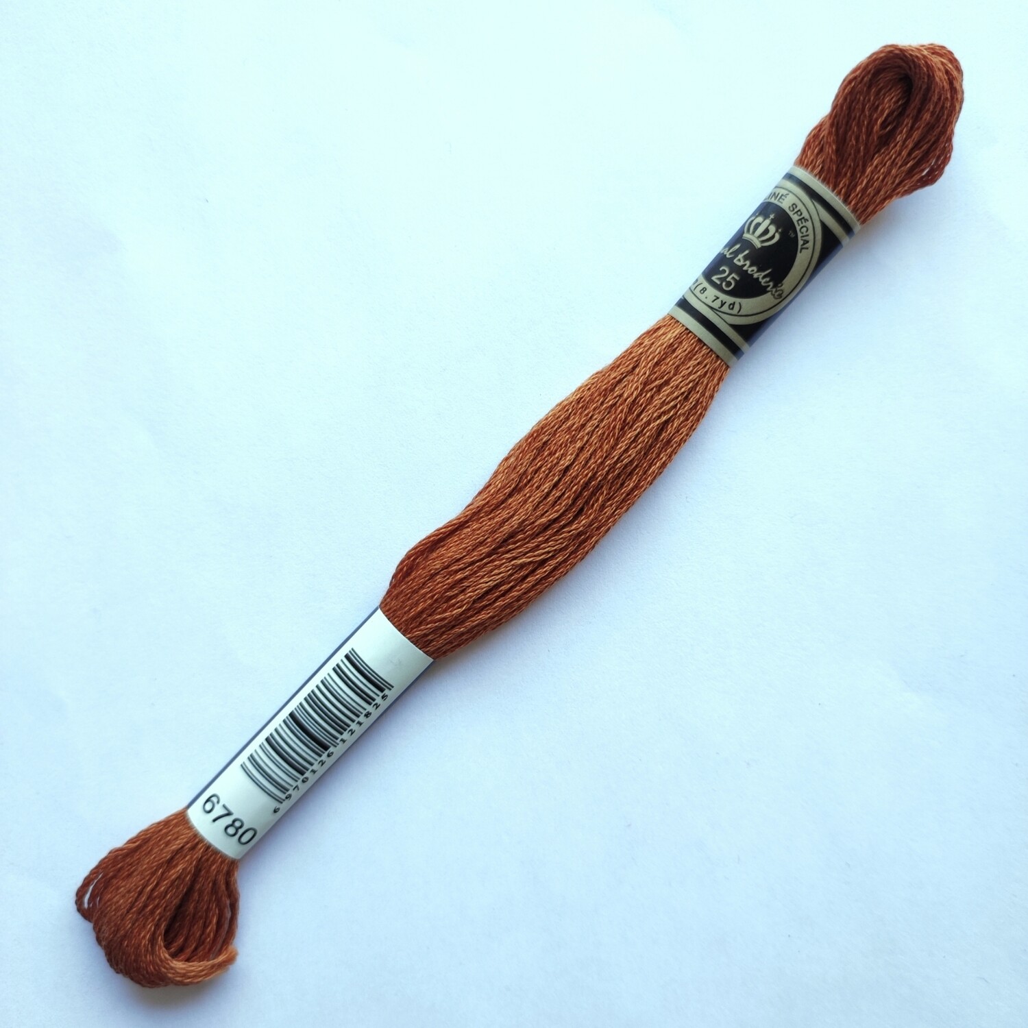 Fil coton mouliné spécial - 8 m - Coloris DMC 780