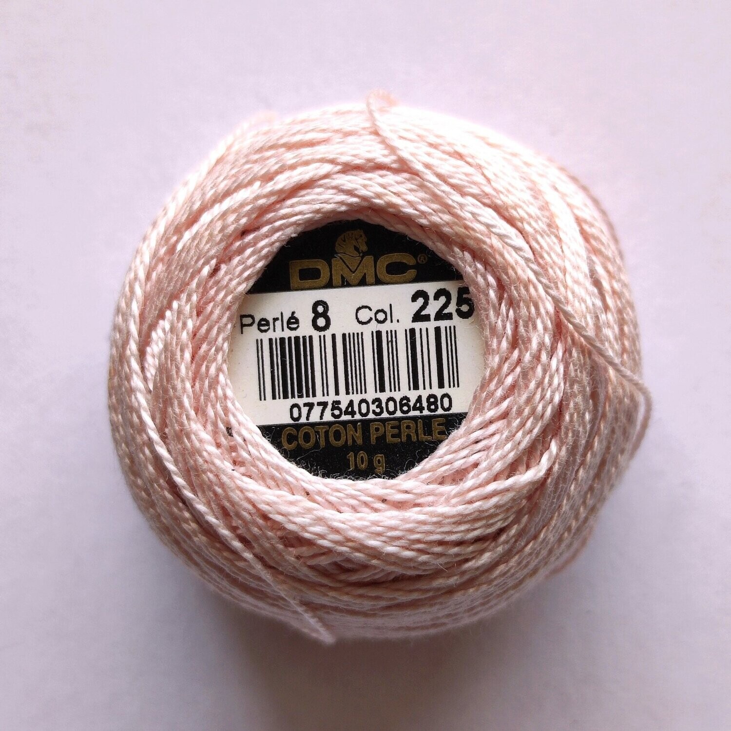 Coton perlé DMC taille 8 numéro 225