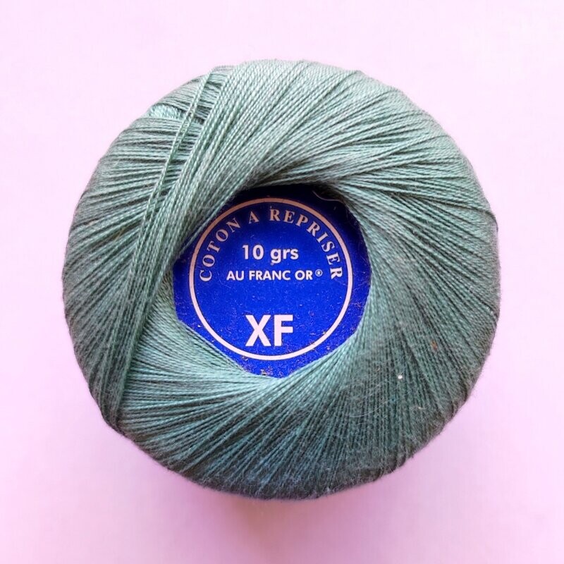 Coton à repriser 10g X.F Vert