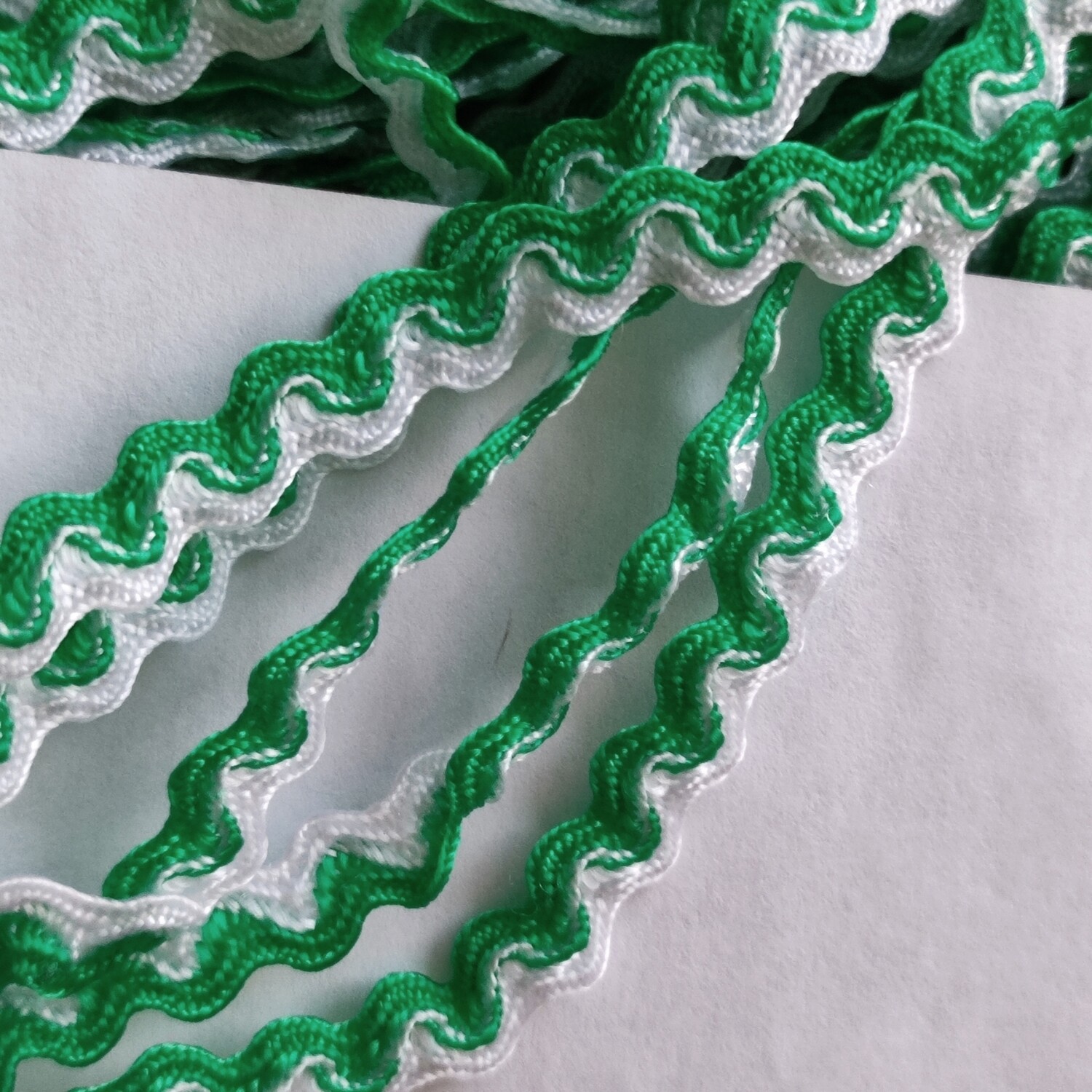 Zig zag bicolore/9 couleurs