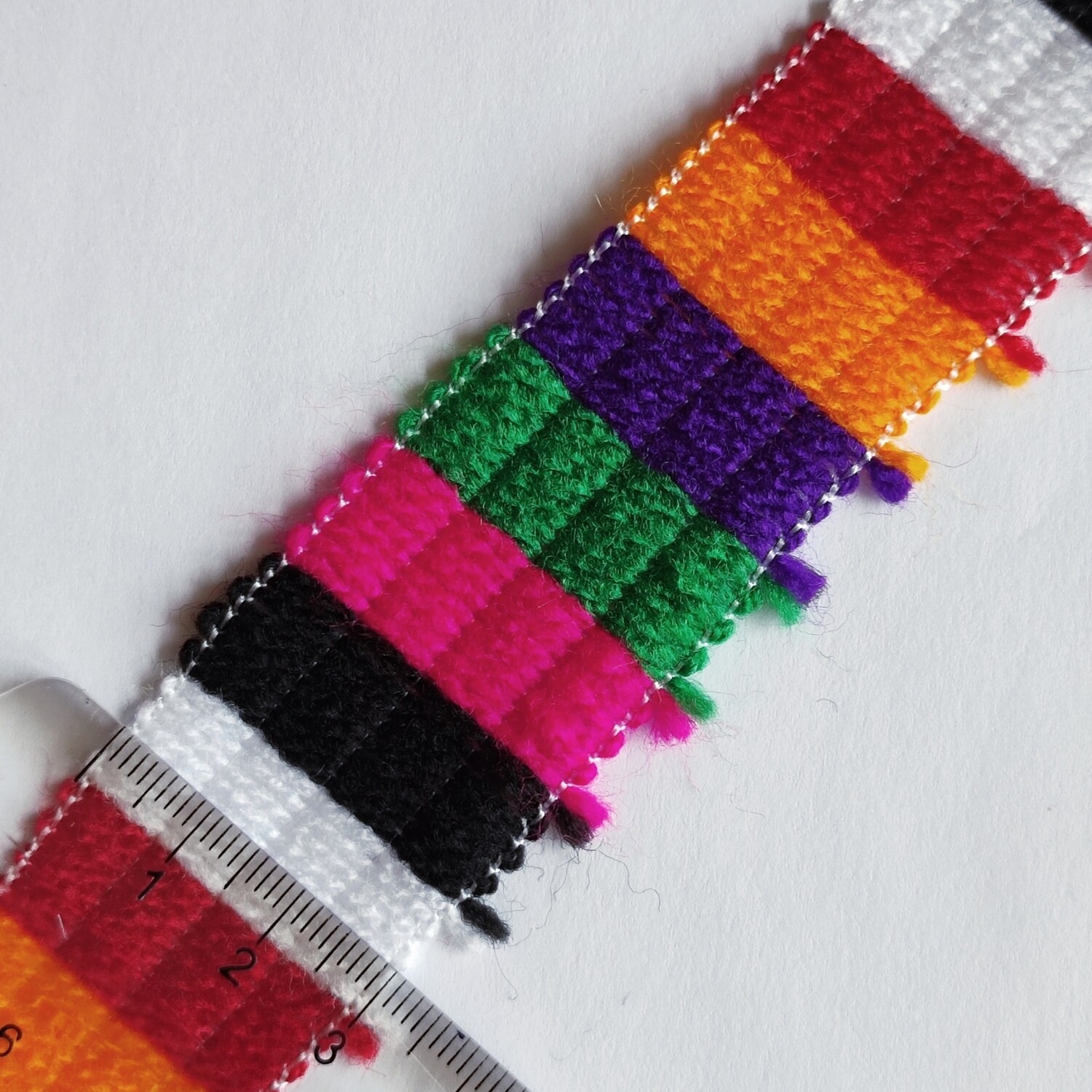 Galon kabyle 3 cm bande coloré