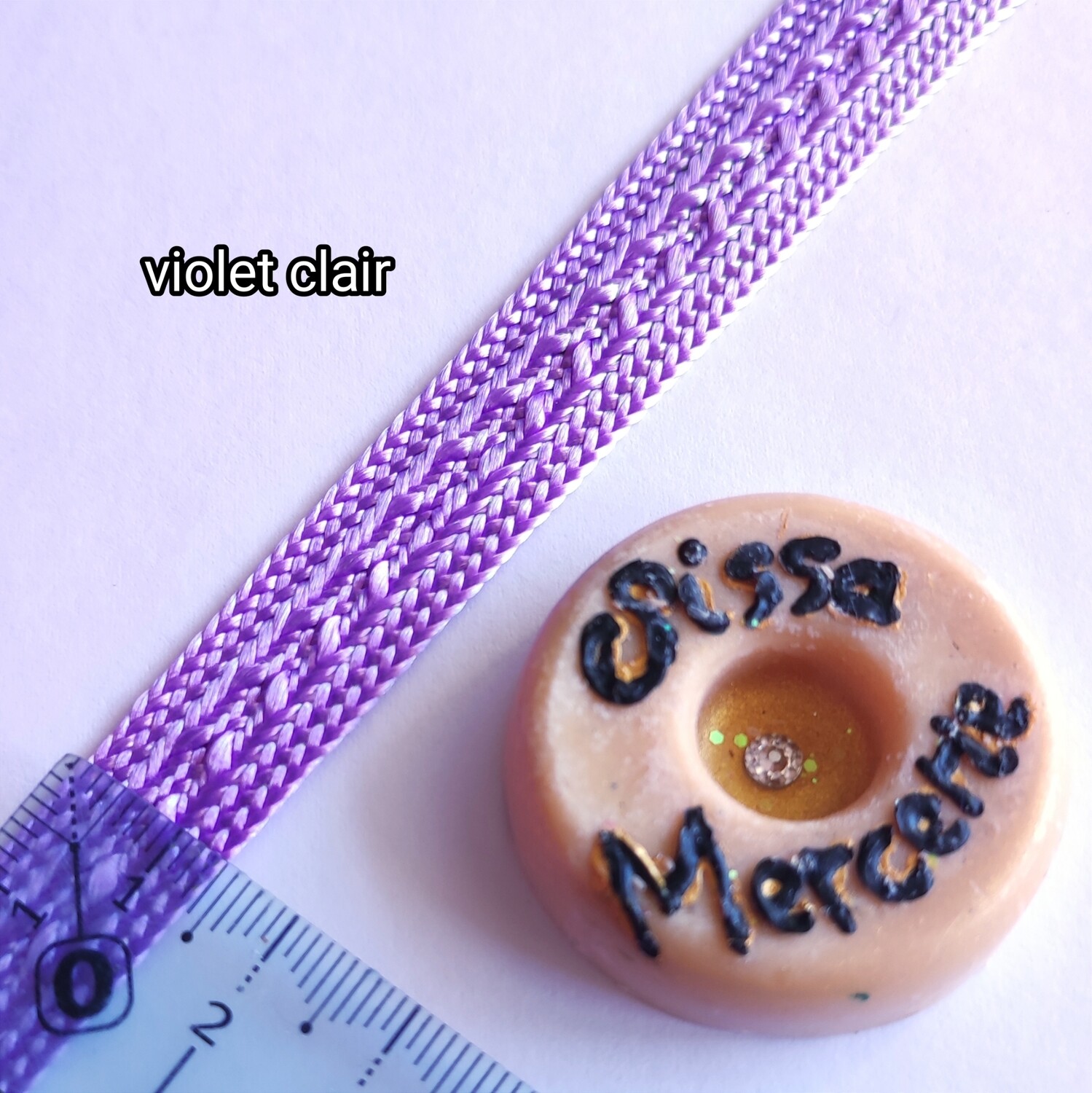 Ruban galon sfifa 1,3cm violet clair 