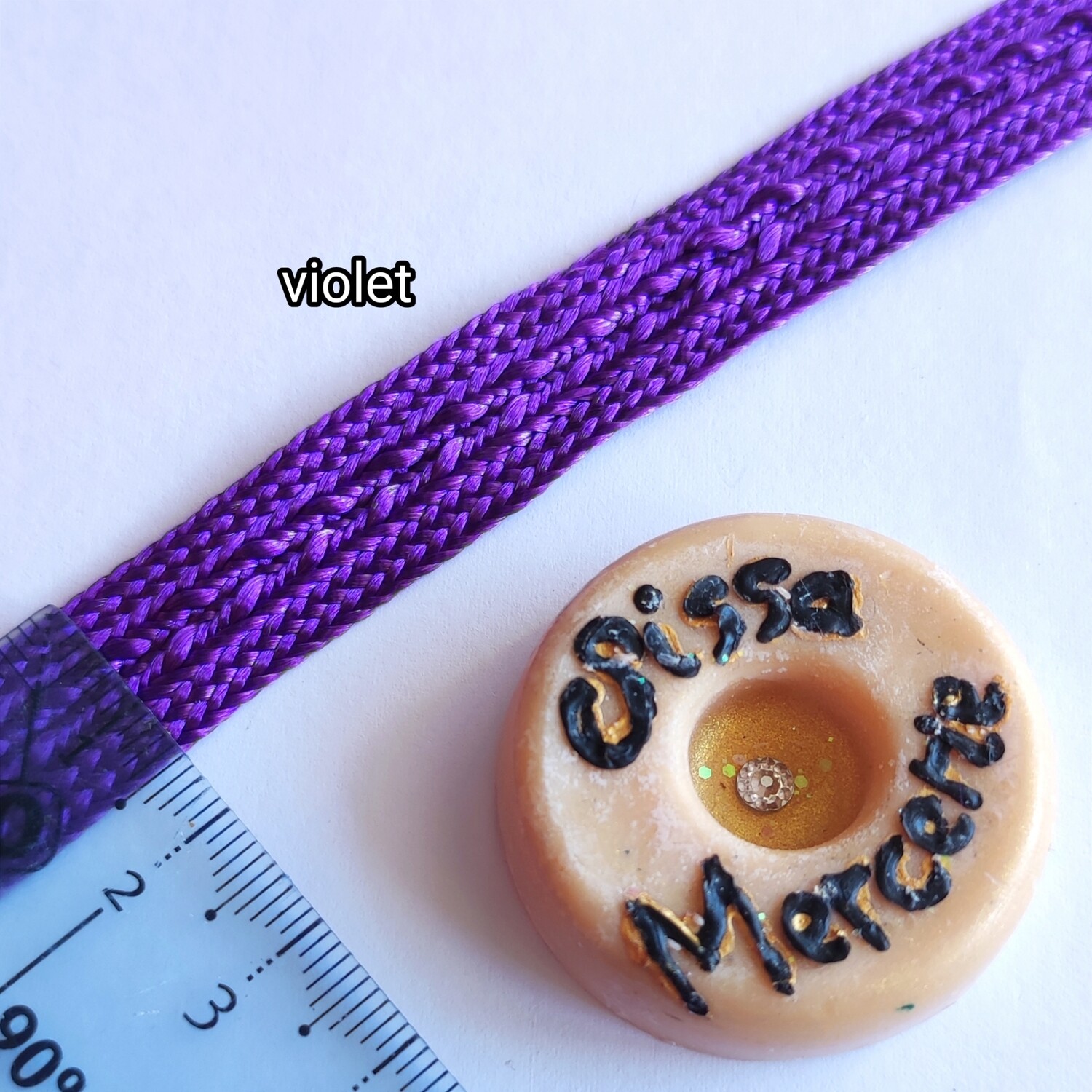 Ruban galon sfifa 1,3cm violet 