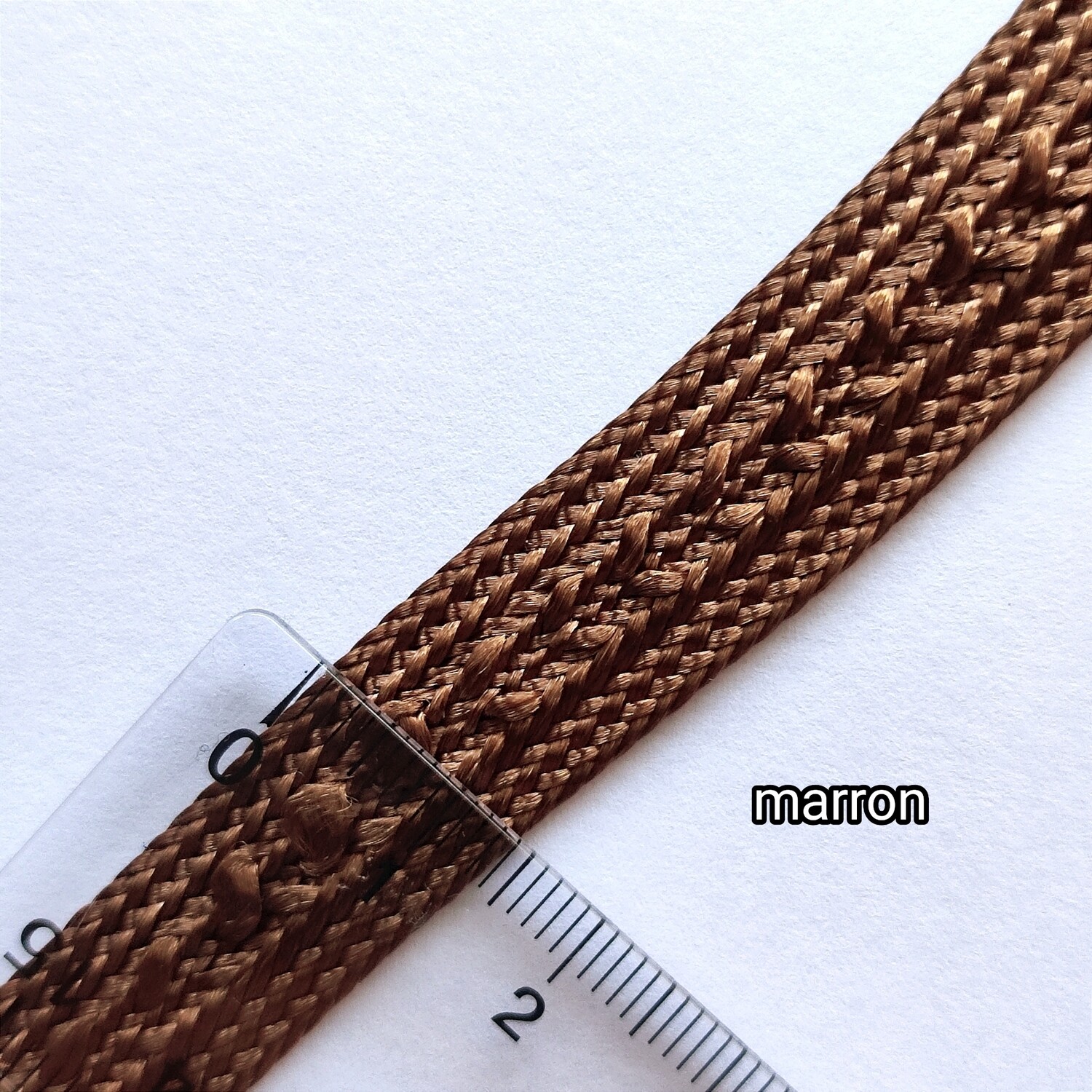 Ruban galon sfifa 1,3cm marron 