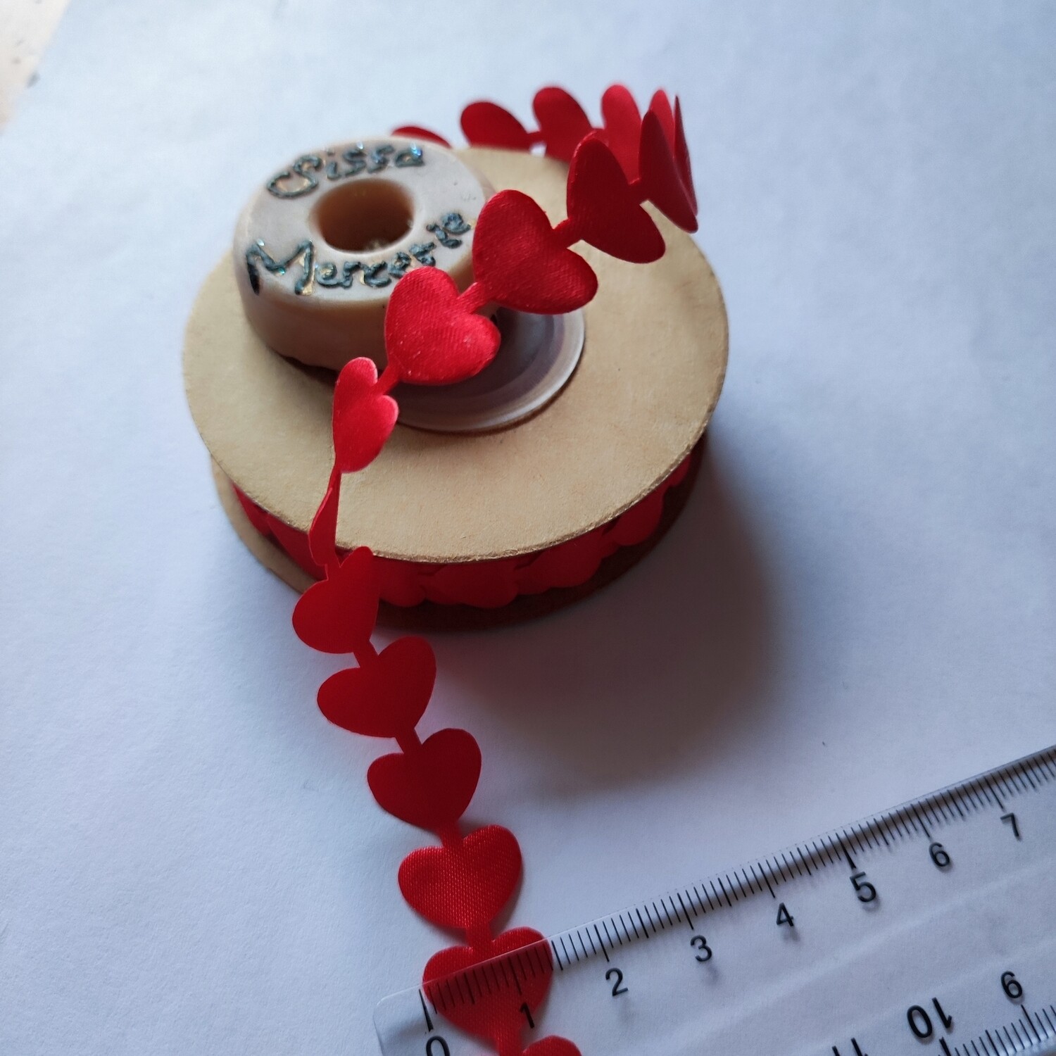 5 mètres ruban guirlande coeur