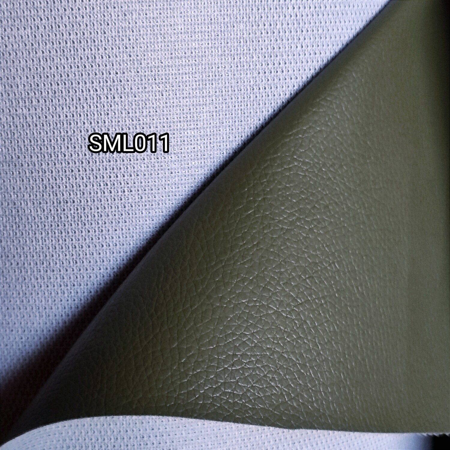 simili cuir kaki