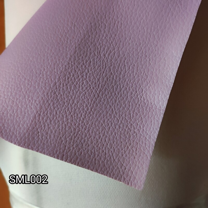 simili cuir violet clair
