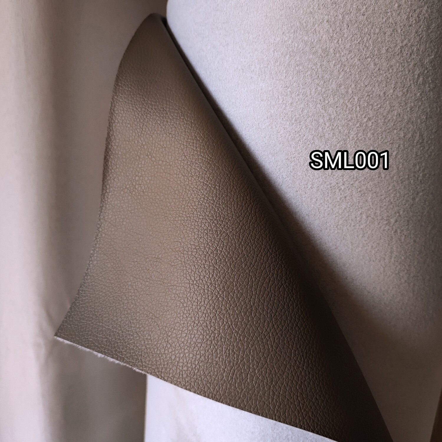 simili cuir marron