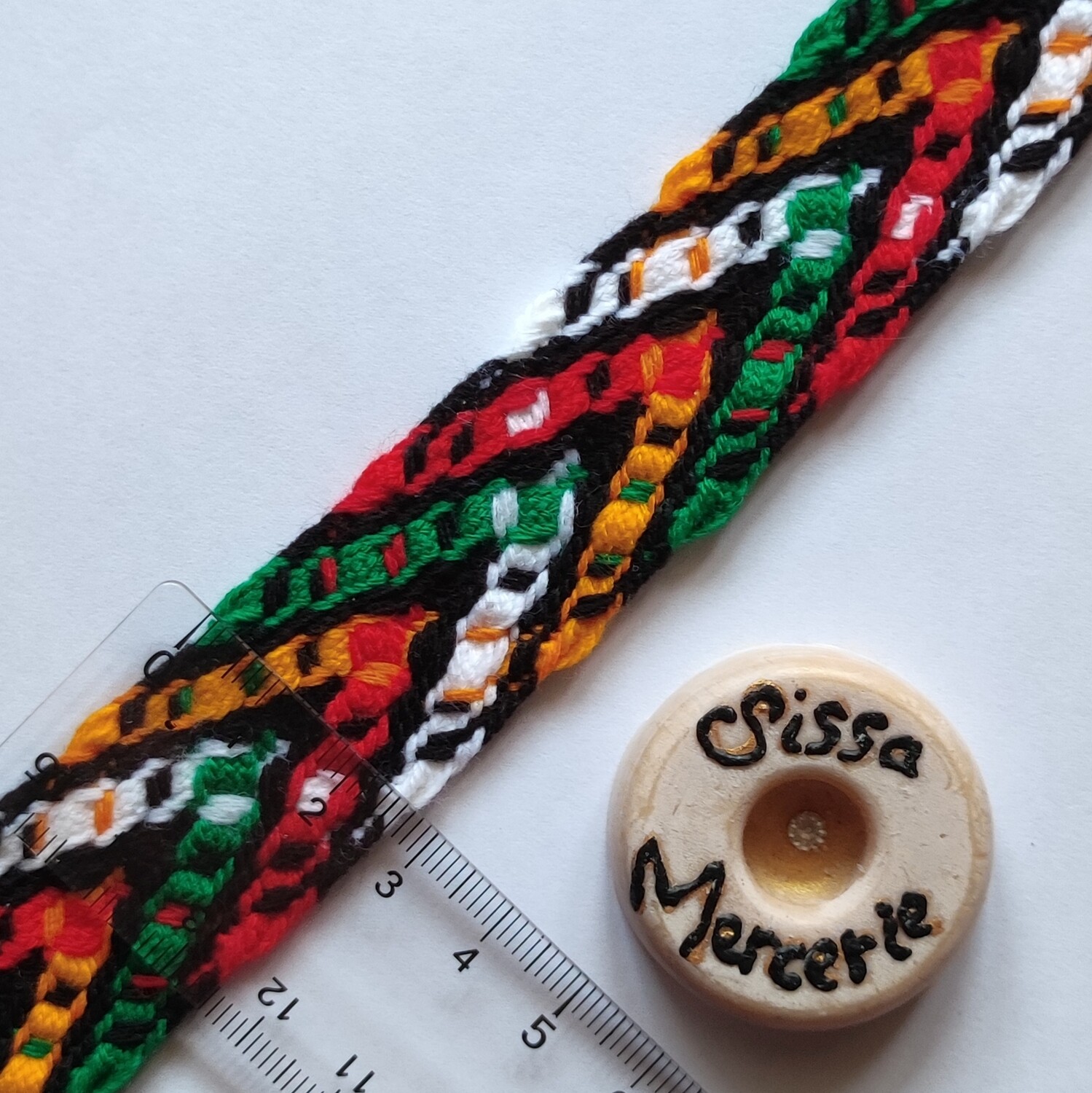 Galon kabyle tresse  2,7 cm 
