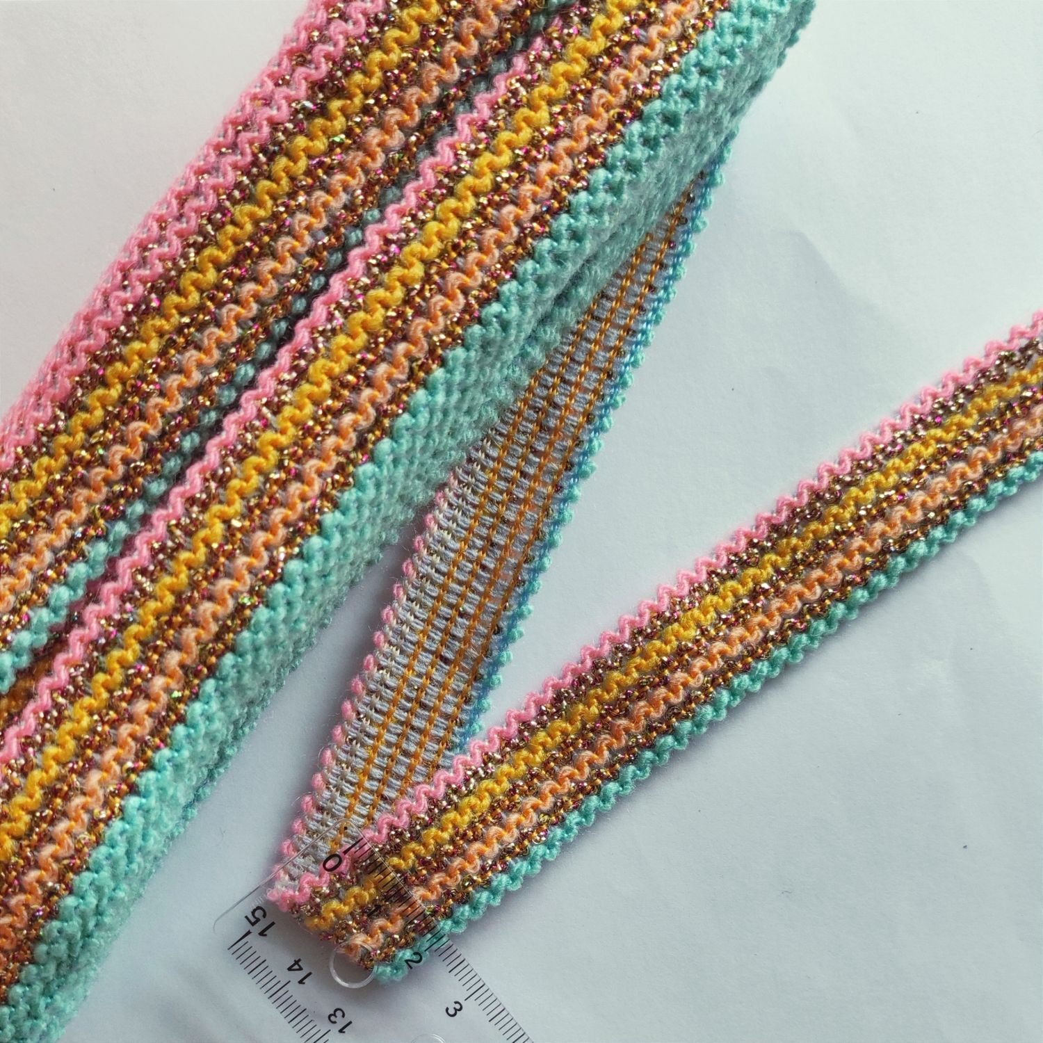 Galon kabyle pastel 2,2 cm
