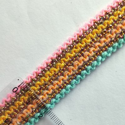 Galon kabyle pastel 2,2 cm