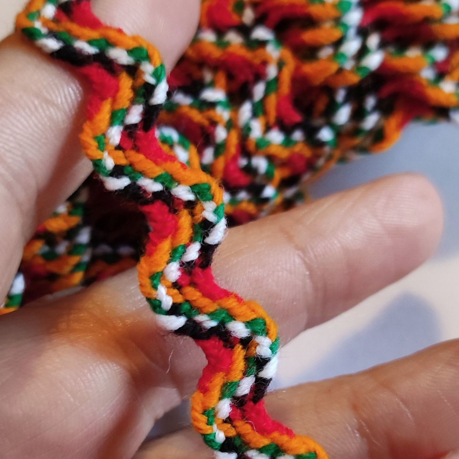 Zig Zag kabyle coloré #2