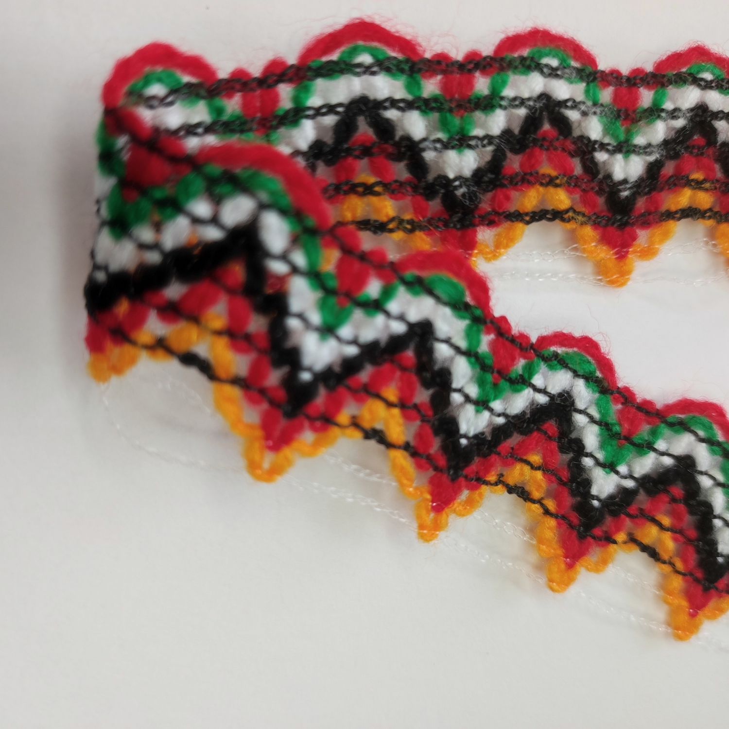 Galon kabyle arrondi rouge