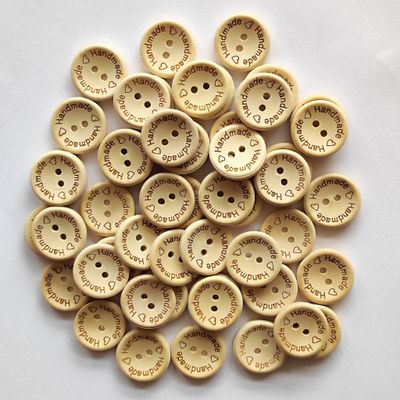 Boutons en bois