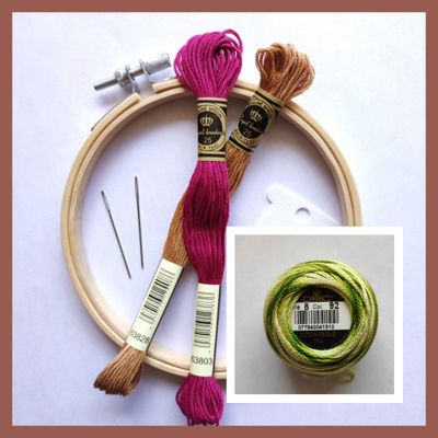 Broderie , Échevettes coton 