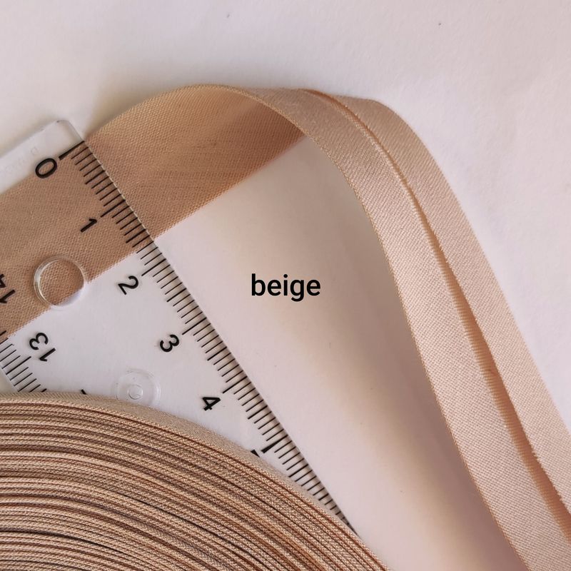 Biais coton beige Biais coton beige