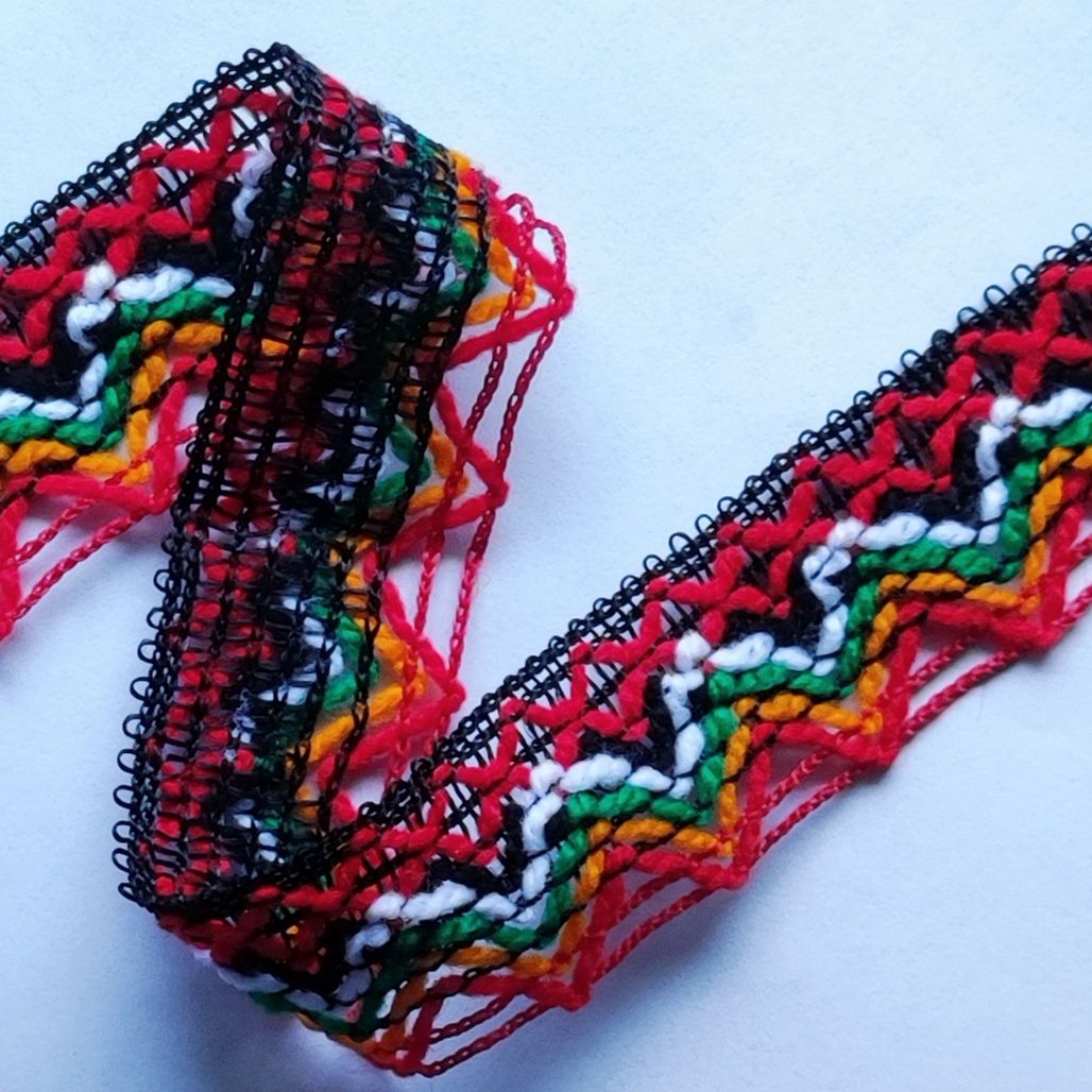 Galon kabyle 3cm coloré