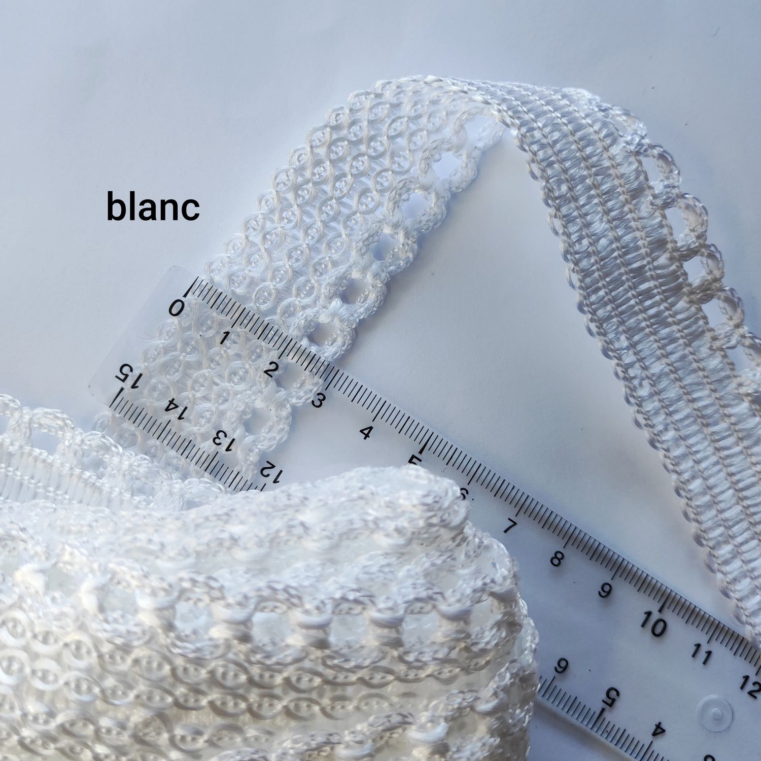 Galon blanc pour caftan et robe kabyle