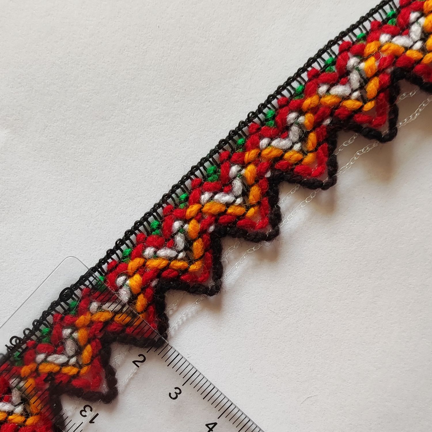 Galon kabyle 2,2cm coloré